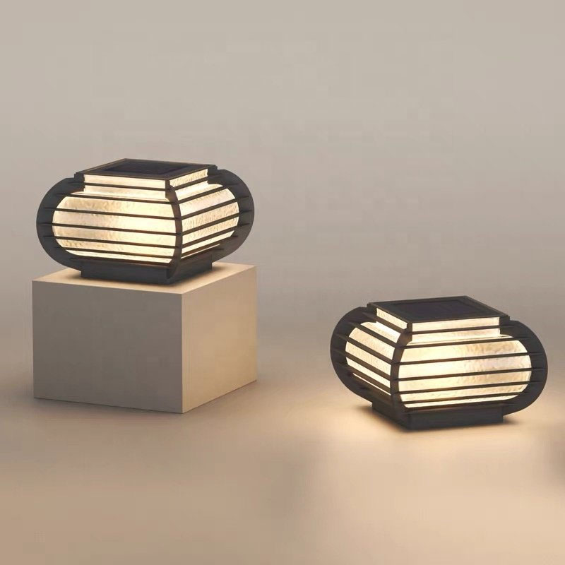 Đèn Cổng LED Năng Lượng Mặt Trời Phong Cách Nhật Bản | ELIGHTING AD 49TZ