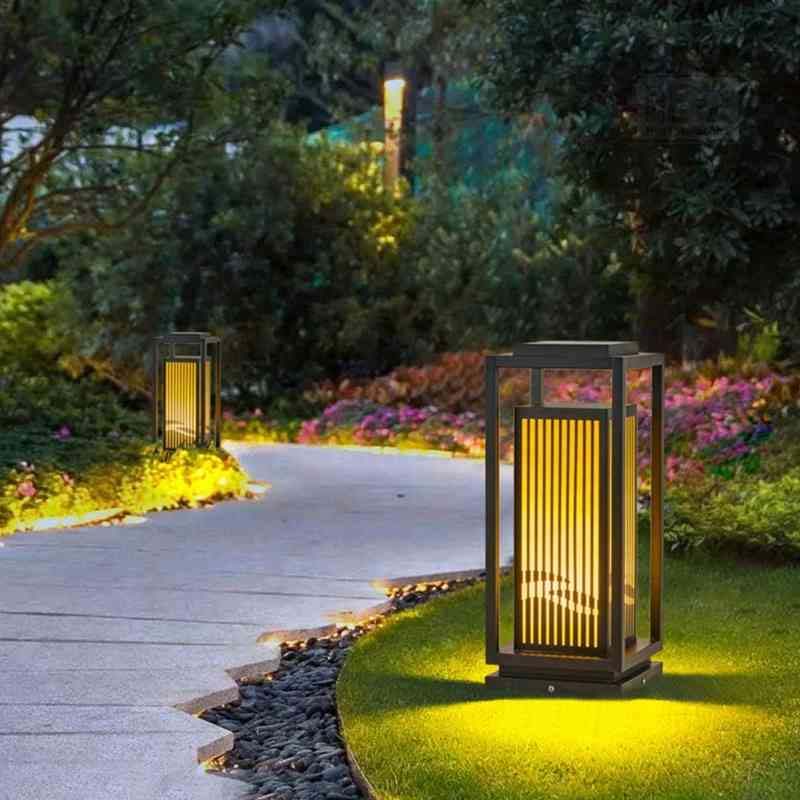 Đèn Lối Đi Sân Vườn Năng Lượng Mặt Trời Cao Cấp | ELIGHTING AD 73KP