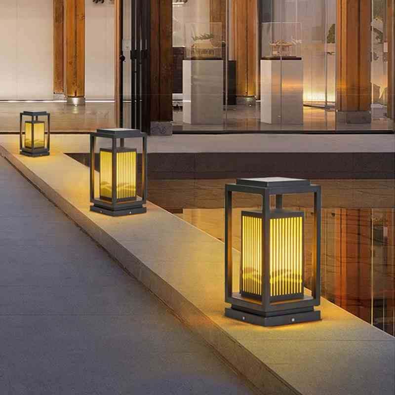 Đèn Lối Đi Sân Vườn Năng Lượng Mặt Trời Cao Cấp | ELIGHTING AD 73KP