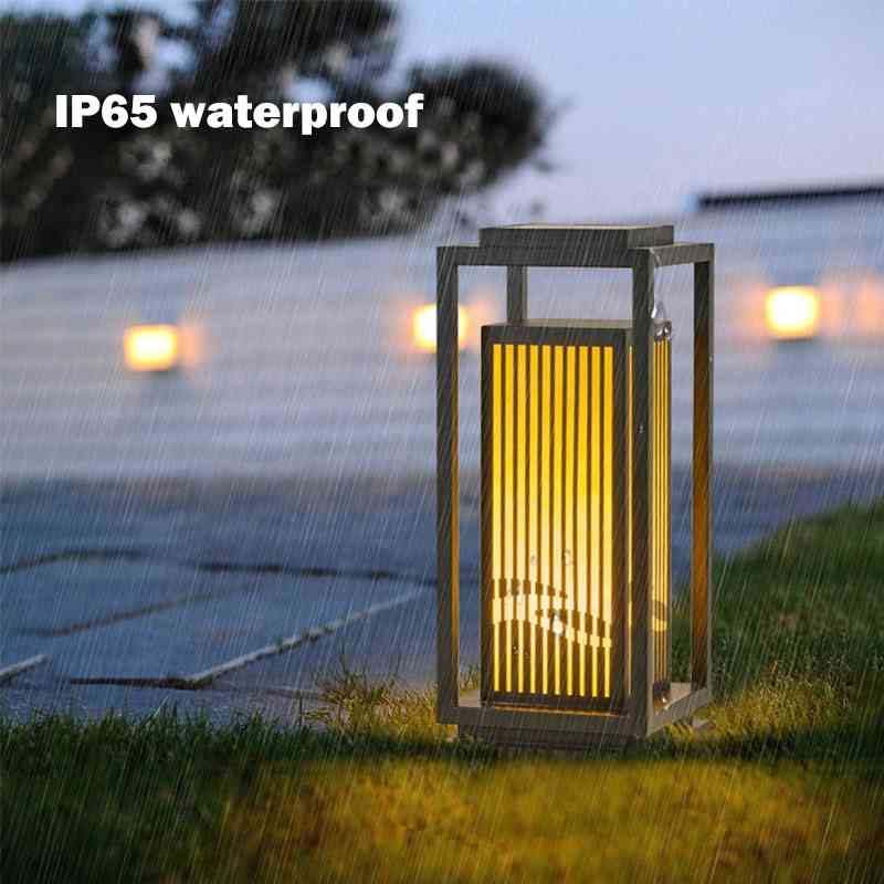 Đèn Lối Đi Sân Vườn Năng Lượng Mặt Trời Cao Cấp | ELIGHTING AD 73KP