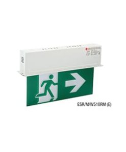 Đèn Thoát Hiểm Exit 2 Mặt 1W Âm Trần - EDR/M/W510RM(E/W)