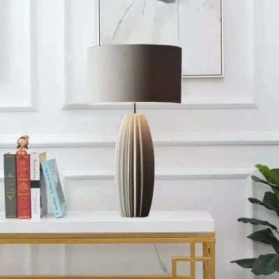 Đèn Bàn Gốm Xếp Ly Tối Giản Hiện Đại | LEDTOT DN 83TL