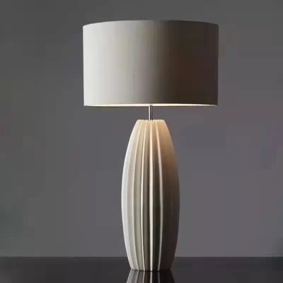 Đèn Bàn Gốm Xếp Ly Tối Giản Hiện Đại | LEDTOT DN 83TL
