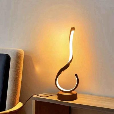 Đèn Bàn Uốn Lượn Hiện Đại Độc Đáo | LEDTOT DN 93HL