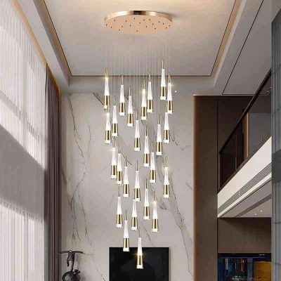 Đèn Chùm Nghệ Thuật Dáng Thả Pha Lê | LEDTOT DTT 74CX