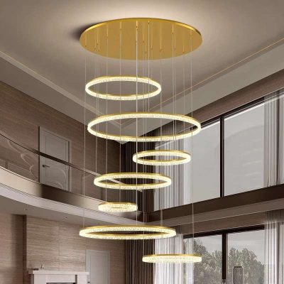Đèn Chùm Treo Cao Cấp Thiết Kế Vòng | LEDTOT DTT 35KS