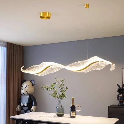 Đèn Led Thả Nghệ Thuật Kiểu Dáng Lượn Sóng | LETTOT DTT 63XA