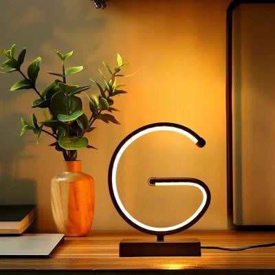 Đèn Ngủ Chữ G Trang Trí Bàn Làm Việc | LEDTOT DN 74GM