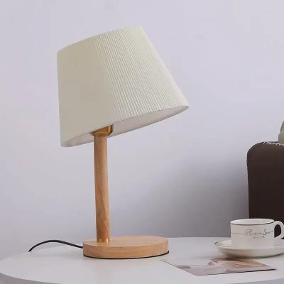 Đèn Ngủ Gỗ Để Bàn Kiểu Dáng Cổ Điển | LEDTOT DN 63QP
