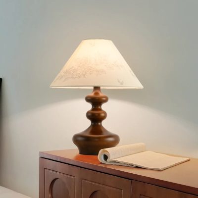Đèn Ngủ Gỗ Tự Nhiên Cổ Điển | LEDTOT DN 38KV