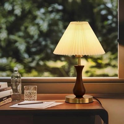 Đèn Ngủ Gỗ Tự Nhiên Phong Cách Wabi-Sabi | LEDTOT DN 63TA