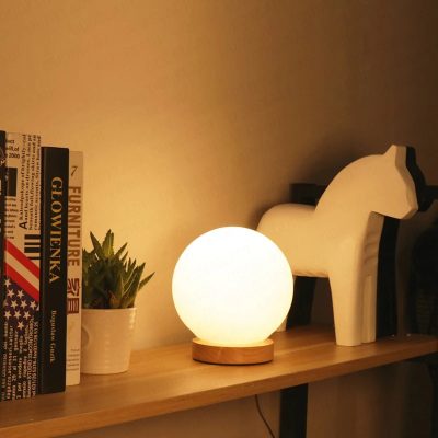 Đèn Ngủ Hình Cầu Tối Giản Ánh Sáng Ấm Áp | LEDTOT DN 38KL