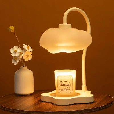 Đèn Ngủ Kiêm Hâm Nến Kiểu Mây Sáng Tạo | LEDTOT DN 82LC