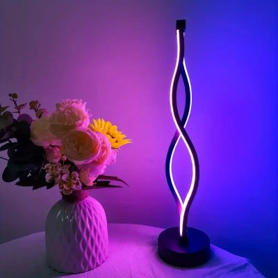Đèn Ngủ Nghệ Thuật Sóng Xoắn Tối Giản | LEDTOT DN 68PQ