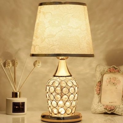Đèn Ngủ Pha Lê Hiện Đại Tinh Tế Kiểu Âu | LEDTOT DN 76GP