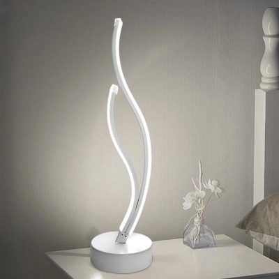 Đèn Ngủ Sóng Uốn Nghệ Thuật Hiện Đại | LEDTOT DN 48QT