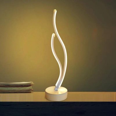 Đèn Ngủ Sóng Uốn Nghệ Thuật Hiện Đại | LEDTOT DN 48QT