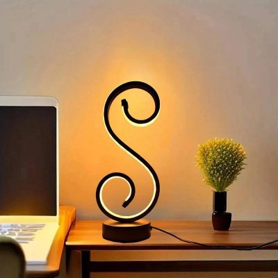 Đèn Ngủ Uốn Lượn Nghệ Thuật Hiện Đại | LEDTOT DN 39LS