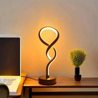 Đèn Ngủ Uốn Lượn Tinh Tế Cho Phòng Ngủ | LEDTOT DN 62HP