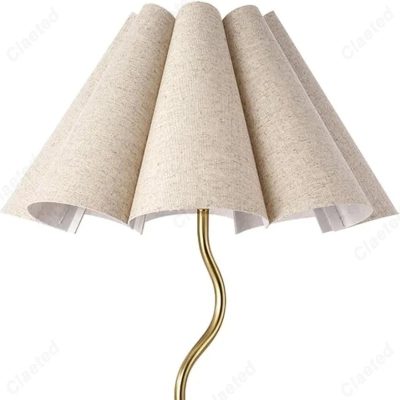 Đèn Ngủ Vải Xếp Uốn Lượn Thanh Lịch | LEDTOT DN 63PL