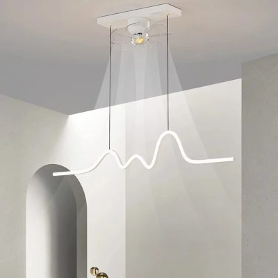 Đèn Thả LED Trang Trí Hiện Đại Uốn Lượn | LEDTOT DTT 58QR