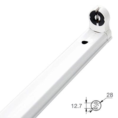 Máng Đèn Đơn | LDE T8 BATTEN DE1 TUBE 0.6m
