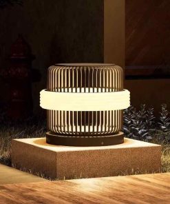 Đèn Cột Sân Vườn Tích Hợp Pin Năng Lượng Mặt Trời | ELIGHTING AD 82RT