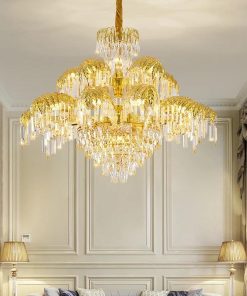 Đèn Chùm LED Pha Lê Phát Sáng Sang Trọng | LEDTOT DC 83ZN