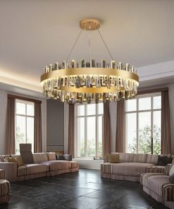 Đèn Chùm Pha Lê Biệt Thự Cổ Điển Sang Trọng | LEDTOT DC 19KR