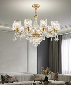 Đèn Chùm Pha Lê Cao Cấp Phòng Khách | LEDTOT DC 67BR