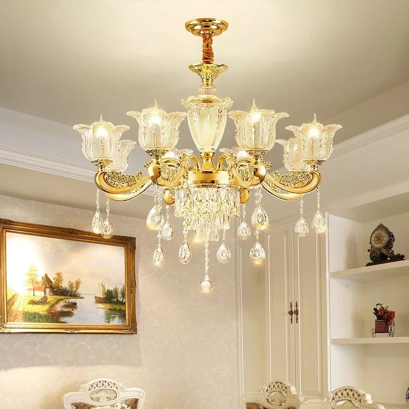 Đèn Chùm Pha Lê Tiệc Cưới Hoàng Gia | LEDTOT DC 96RL - Ảnh 3