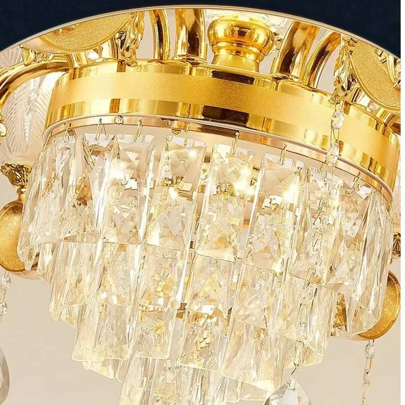 Đèn Chùm Pha Lê Tiệc Cưới Hoàng Gia | LEDTOT DC 96RL - Ảnh 6