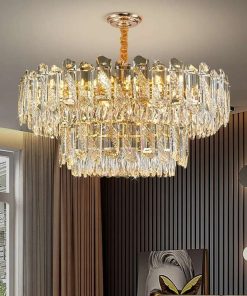 Đèn Chùm Pha Lê Tròn Cao Cấp | LEDTOT DC 81FG