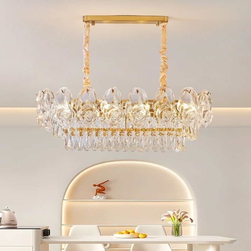 Đèn Chùm Tròn Pha Lê Khách Sạn Cao Cấp | LEDTOT DC 63RQ - Ảnh 5
