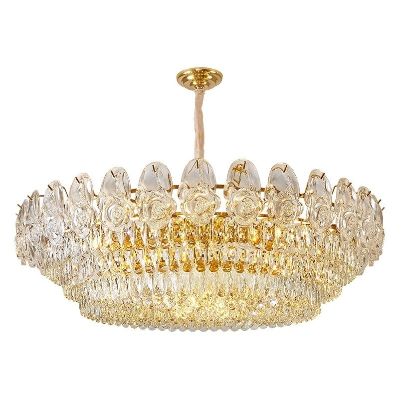 Đèn Chùm Tròn Pha Lê Khách Sạn Cao Cấp | LEDTOT DC 63RQ - Ảnh 3