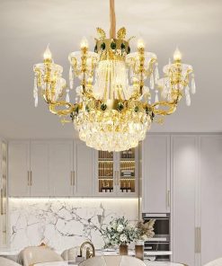 Đèn Thả Pha Lê Cao Cấp Phong Cách Tân Cổ | LEDTOT DC 38VL