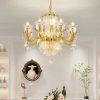 Đèn Trần Pha Lê Tròn Cỡ Lớn Đẳng Cấp Luxury | LEDTOT DC 61XP