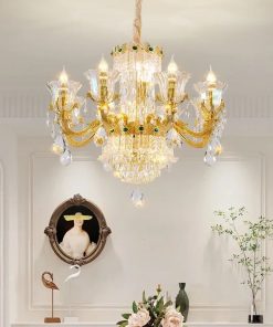 Đèn Trần Pha Lê Tròn Cỡ Lớn Đẳng Cấp Luxury | LEDTOT DC 61XP