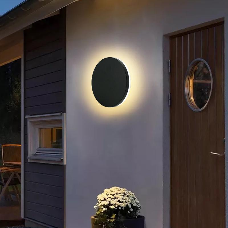 Đèn Tường Trang Trí Tròn Ngoài Trời | LEDTOT DSV 84XZ - Ảnh 5