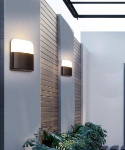 Đèn Tường Vuông Trang Trí Hiện Đại Trong Nhà Ngoài Trời | LEDTOT DSV 93PL