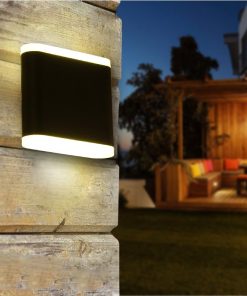 Đèn Vách Vườn IP65 | LEDTOT DSV 72BK