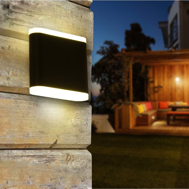 Đèn Vách Vườn IP65 | LEDTOT DSV 72BK