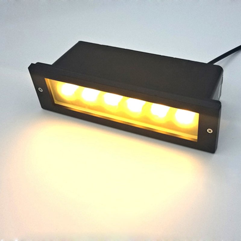 Đèn Bậc Thang Vuông Nhôm IP65 Gắn Âm | LEDTOT DSV 72KL