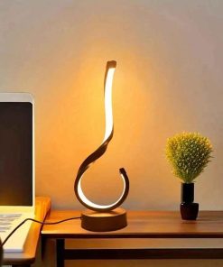 Đèn Bàn Uốn Lượn Hiện Đại Độc Đáo | LEDTOT DN 93HL