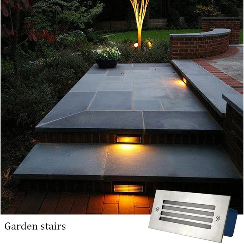 Đèn Cầu Thang Âm Tường Inox Bền Bỉ | LEDTOT DSV 19KR - Ảnh 6