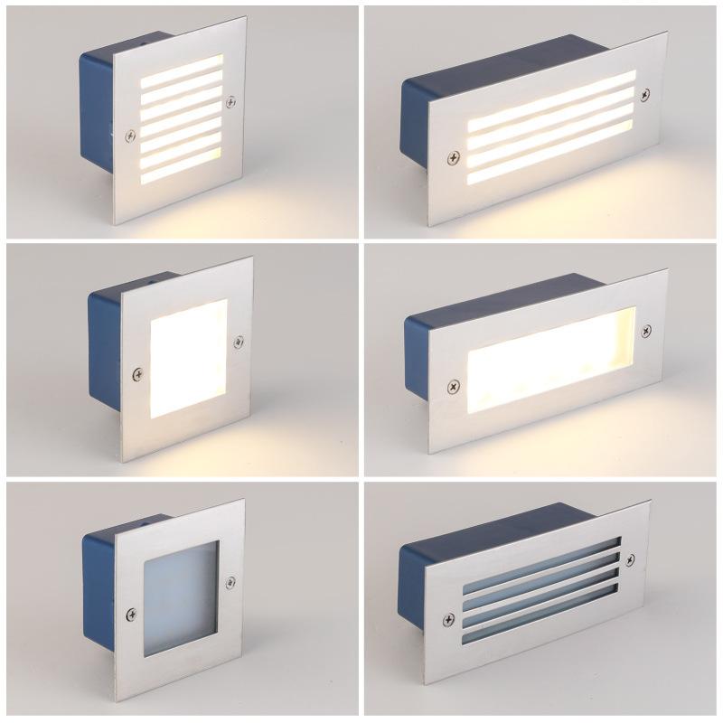 Đèn Chiếu Sáng Bậc Thang Âm Tường Hiện Đại | LEDTOT DSV 92QT - Ảnh 6