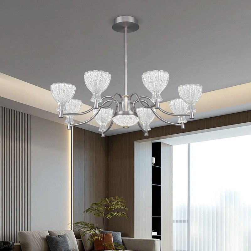 Đèn Chùm Bắc Âu Sang Trọng Trang Trí Nội Thất | LEDTOT DC 81MK - Ảnh 2