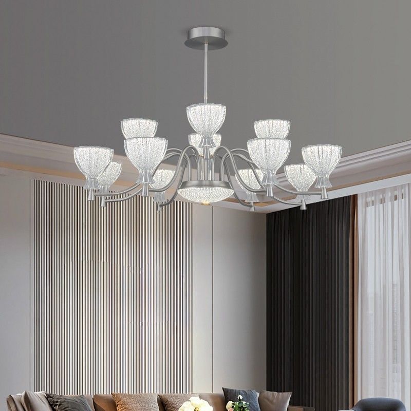 Đèn Chùm Bắc Âu Sang Trọng Trang Trí Nội Thất | LEDTOT DC 81MK - Ảnh 4