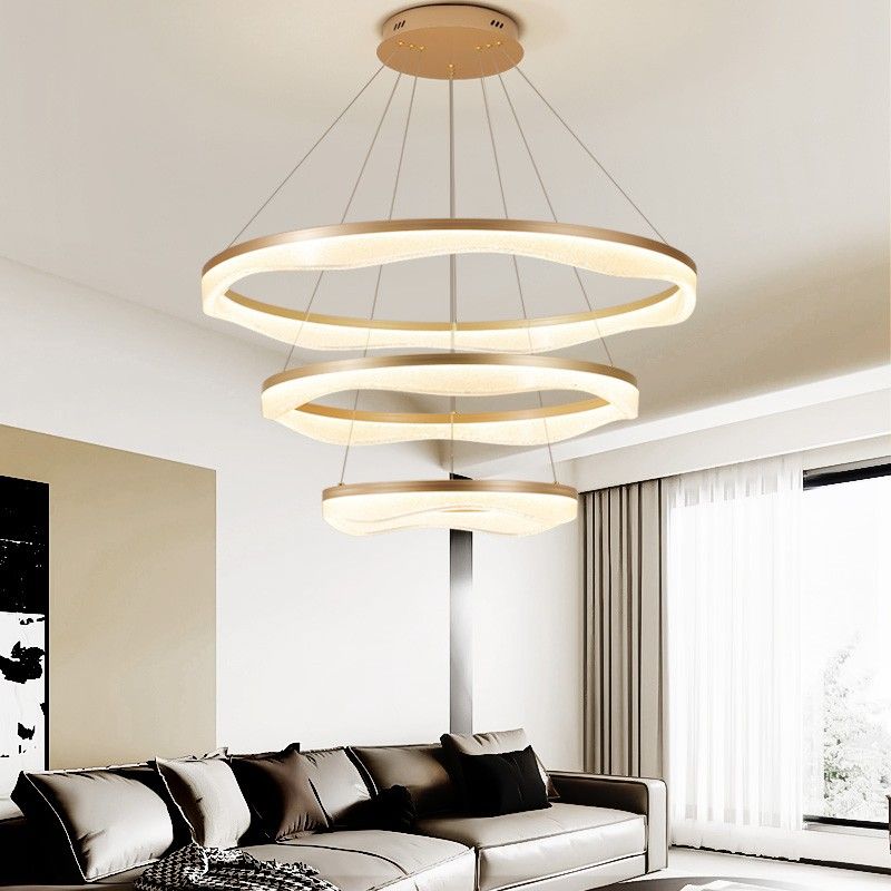 Đèn Chùm LED Kiểu Dáng Ý Thanh Lịch Hiện Đại | LEDTOT DC 38RT - Ảnh 3