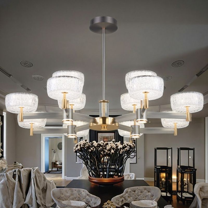 Đèn Chùm LED Tối Giản Treo Trần Cao Cấp | LEDTOT DC 92LF - Ảnh 4